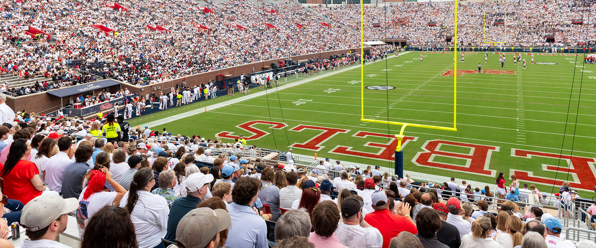 Vaught hemingway during football game